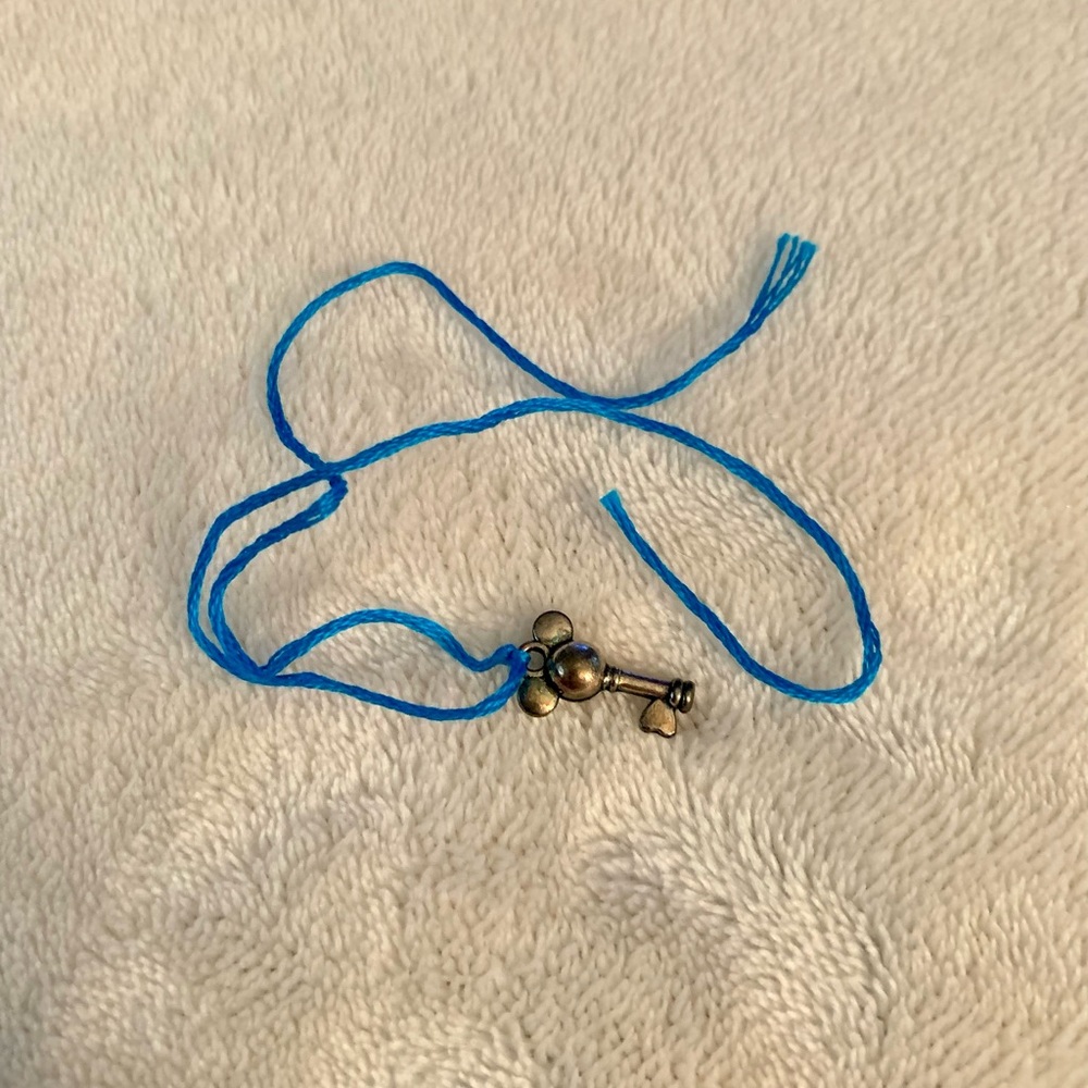 Mickey Mouse Charm Bracelet Blue